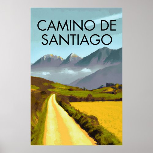 Camino de Santiago Poster