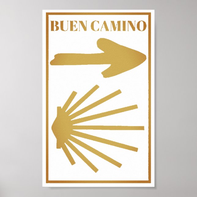 Camino de Santiago Poster (Front)