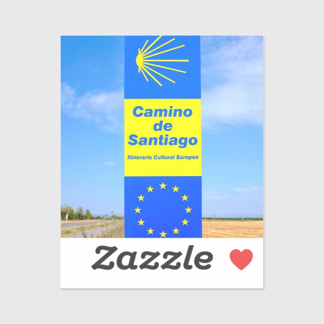 Camino de Santiago Sticker (Sheet)