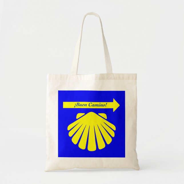 Camino de Santiago Symbols Tote Bag (Front)