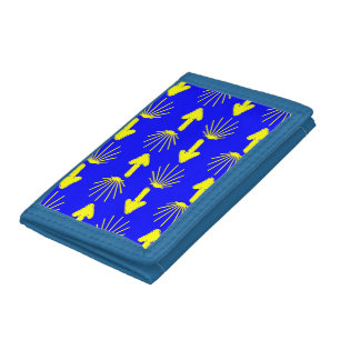 Camino de Santiago Symbols Trifold Wallet