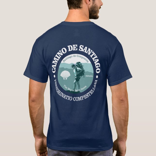 Camino de Santiago T-Shirt (Back)