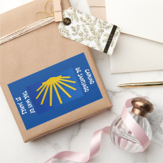 Camino de Santiago The way of st James 0001 Rectangular Sticker