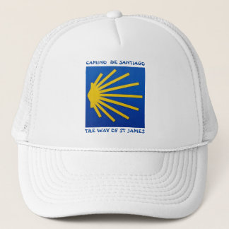 Camino de Santiago The way of st James 0001 Trucker Hat