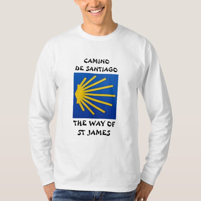 Camino de Santiago The way of st James 0010 T-Shirt (Front)