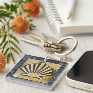 Camino de Santiago The way of st James 0026 Keychain