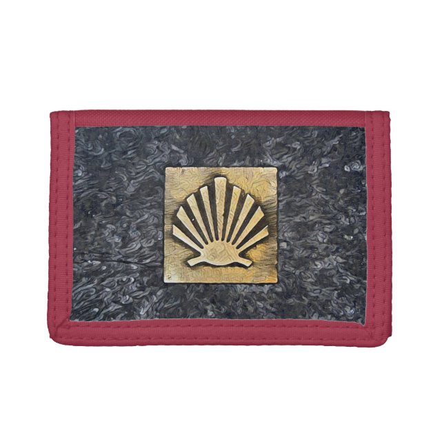 Camino de Santiago The way of st James 0026 Trifold Wallet (Front)