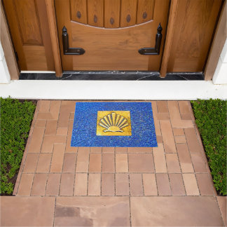 Camino de Santiago The way of st James 0028 Doormat