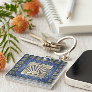 Camino de Santiago The way of st James 0031 Keychain
