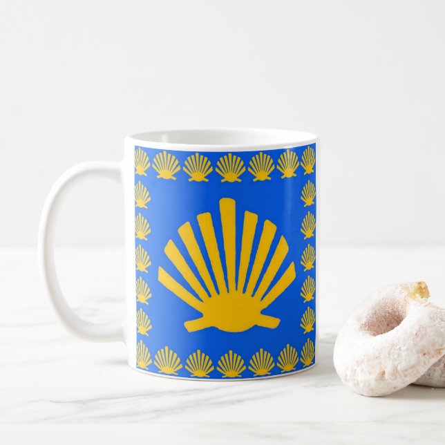 Camino de Santiago The way of st James 0269 Coffee Mug (With Donut)