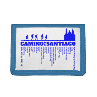 Camino de Santiago The way of st James 0322 Trifold Wallet