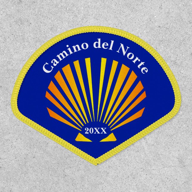 Camino del Norte Pilgrimage Patch (Front)