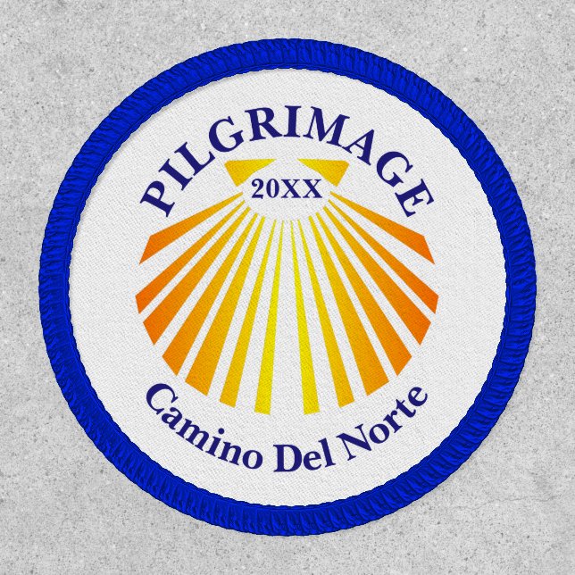 Camino Del Norte Pilgrimage Patch (Front)