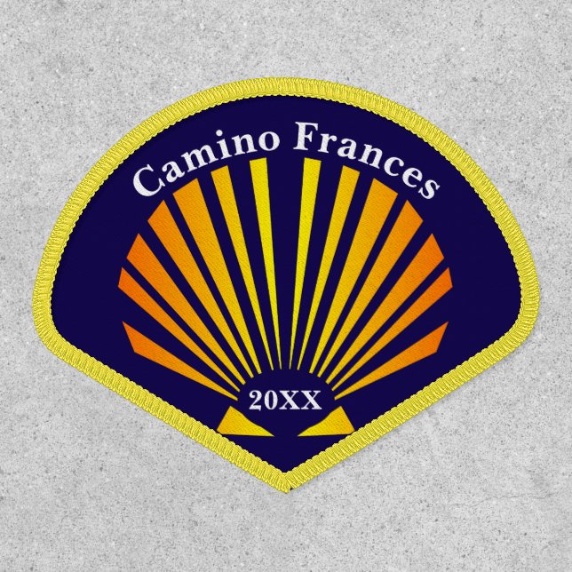 Camino Frances Pilgrimage Patch (Front)