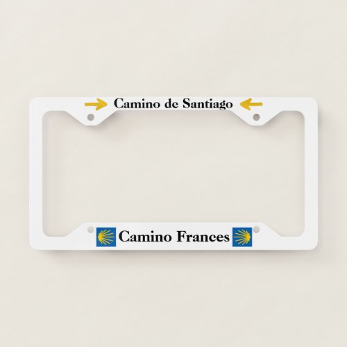 Camino License Plate Frame