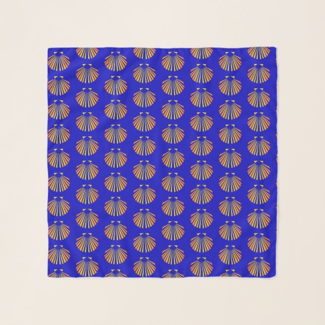 Camino Pilgrim Shell Scarf (Front)