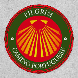 Camino Portuguese pilgrims shell Patch