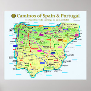 Camino Poster Various Sizes