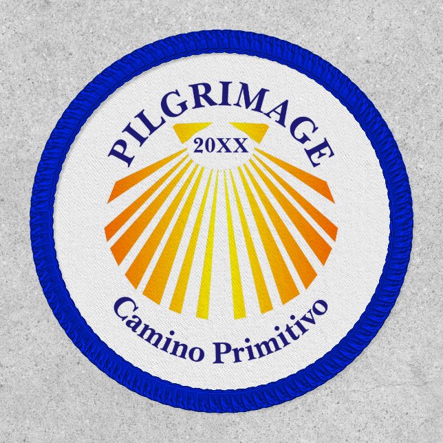 Camino Primitivo Pilgrimage Patch (Front)