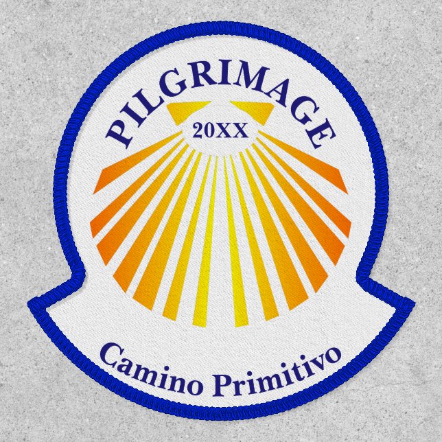 Camino Primitivo Pilgrimage Patch (Front)