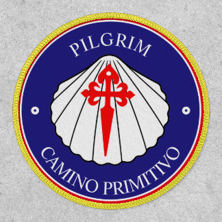 Camino primitivo pilgrims shell Patch