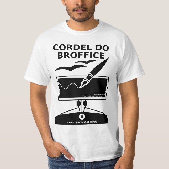 Camisa Cordel do BrOffice T-Shirt (Front)