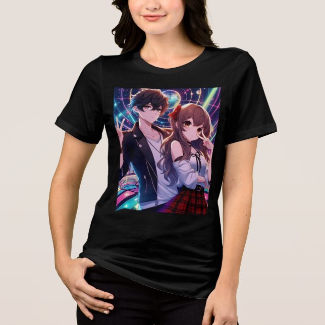 Camisa Party Time Tri-Blend Shirt (Front)