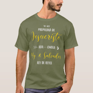 Camisas Cristianas En Espanol Spanish christian T-Shirt