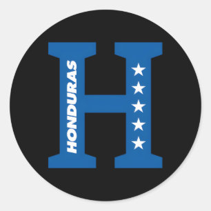 Camisas De Honduras Camisas Catrachas From Hondura Classic Round Sticker