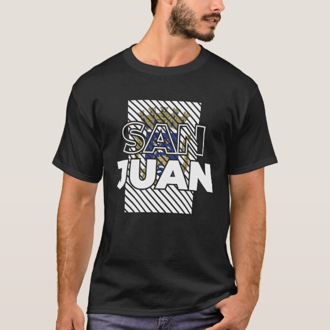 Camisas de Puerto Rico Hecho En San Juan Gifts T-Shirt (Front)