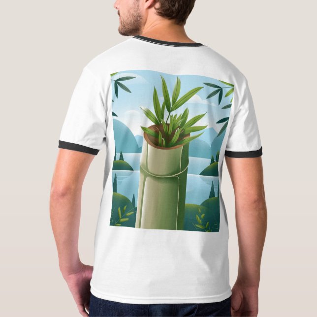 CAMISET WITH PANDA T-Shirt (Back Full)