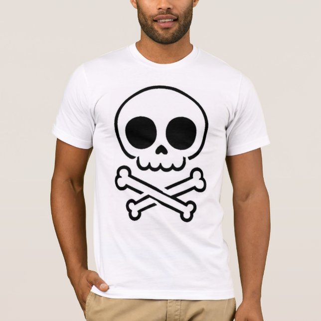 Camiseta Bella+Canvas Jolly Roger Fofo T-Shirt (Front)