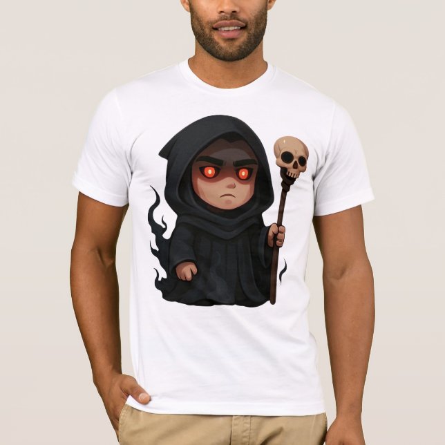 Camiseta Bella+Canvas O Sussurro da Caveira T-Shirt (Front)