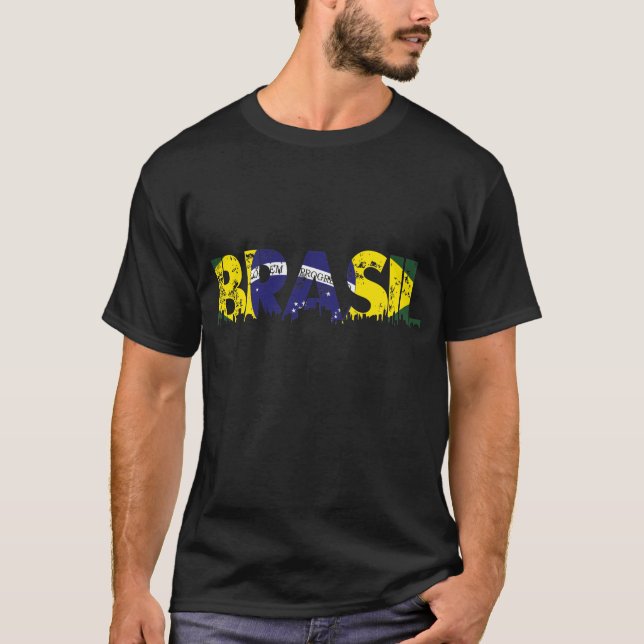 CAMISETA BRASIL T-Shirt (Front)