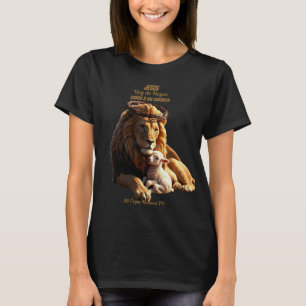 Camiseta Cristiana León de Judá Jesús T-Shirt