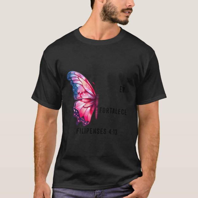 Camiseta Cristiana Para Mujer En Espanol Spanish C T-Shirt (Front)