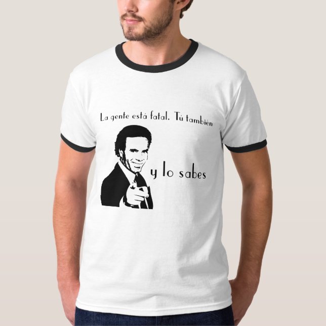 Camiseta Julio Iglesias T-Shirt (Front)