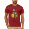Camiseta masculina de triple mezcla