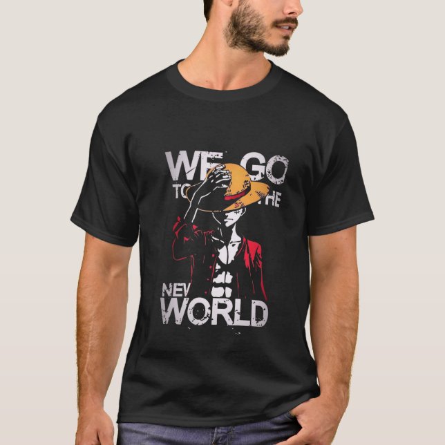 Camiseta Monkey D.Luffy unisex tee (Front)