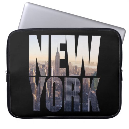 Camiseta New York _ My city of love Laptop Sleeve
