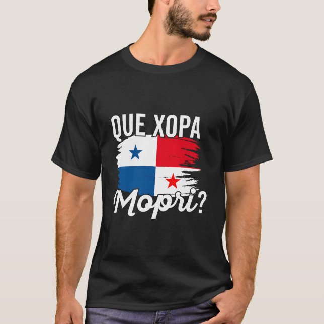 Camiseta Panama Panaian Flag Dna Panameã±O Que Xop T-Shirt (Front)