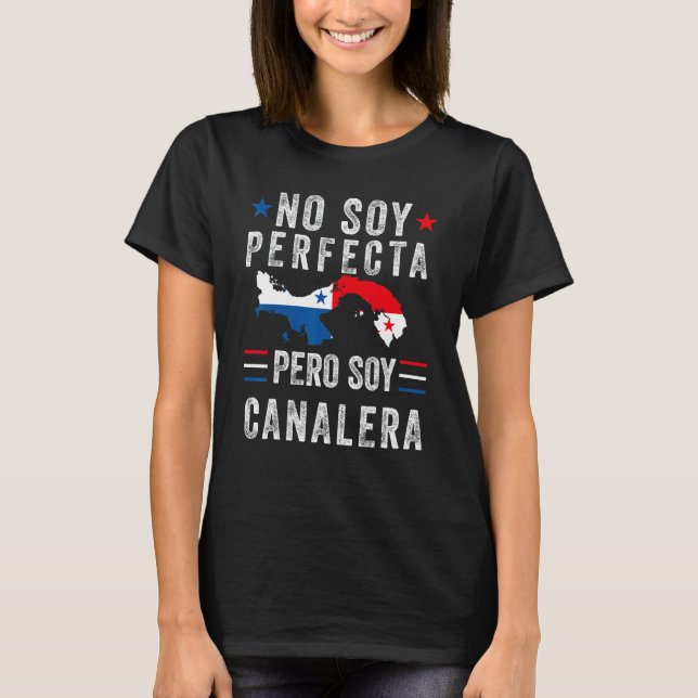 Camiseta Panama Panamanian Flag DNA Panameña Mujer T-Shirt (Front)