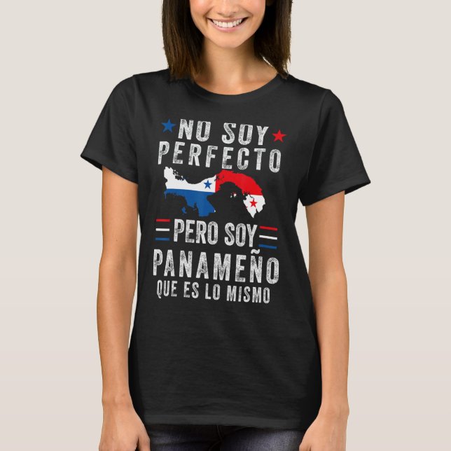 Camiseta Panama Panamanian Flag DNA Panameño Men H T-Shirt (Front)