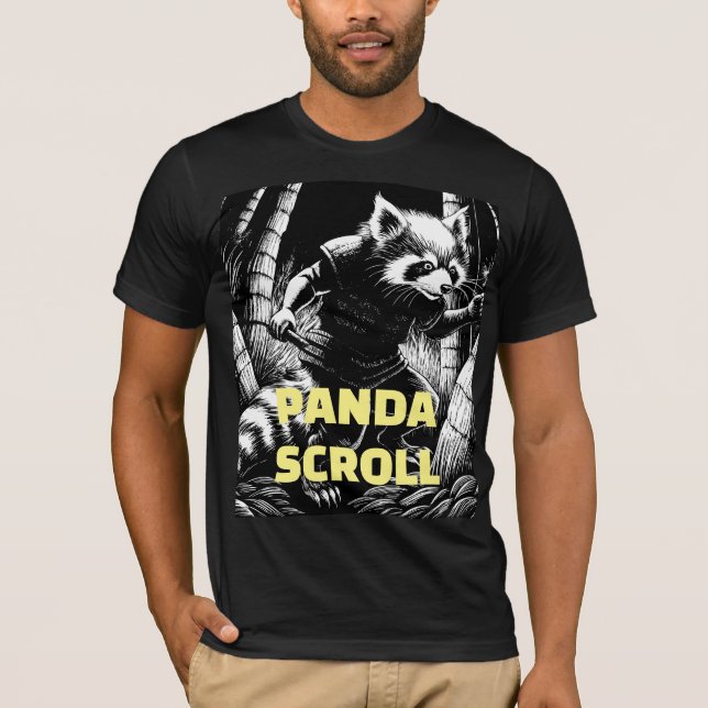 CAMISETA PANDA SCROLL T-Shirt (Front)