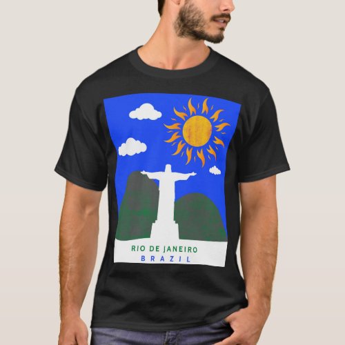 Camiseta Rio De Janeiro  T_Shirt
