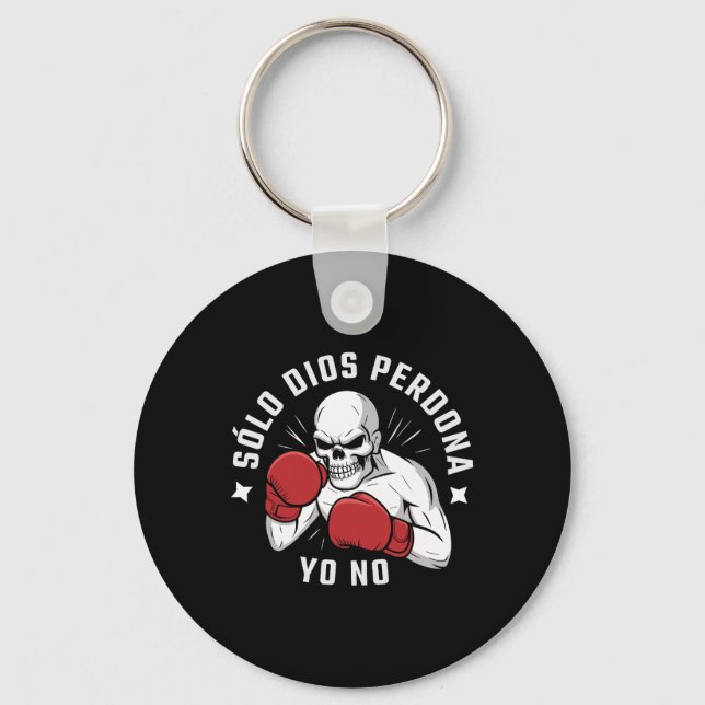 Camiseta Sólo Dios Perdona  Keychain (Front)