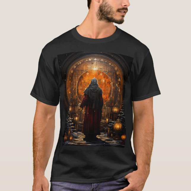 Camiseta (T-shirt) Oráculo Masculina  T-Shirt (Front)