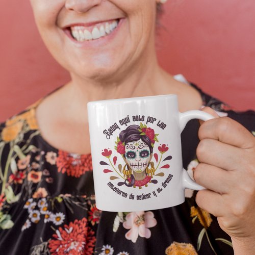 Camisetas de Catrina para Halloween Coffee Mug