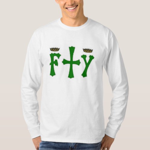 Camisia Christi Crucis Supremae de Columbo T_Shirt