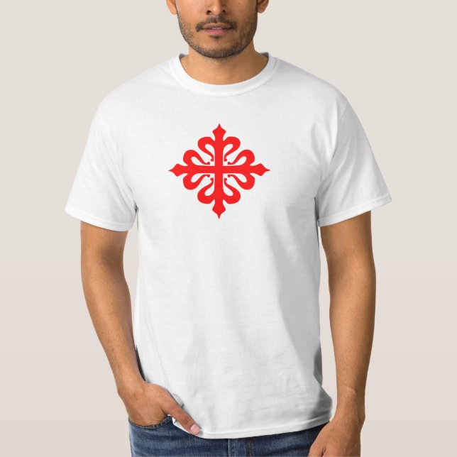 Camisia Crucis de Calatrava T-Shirt (Front)